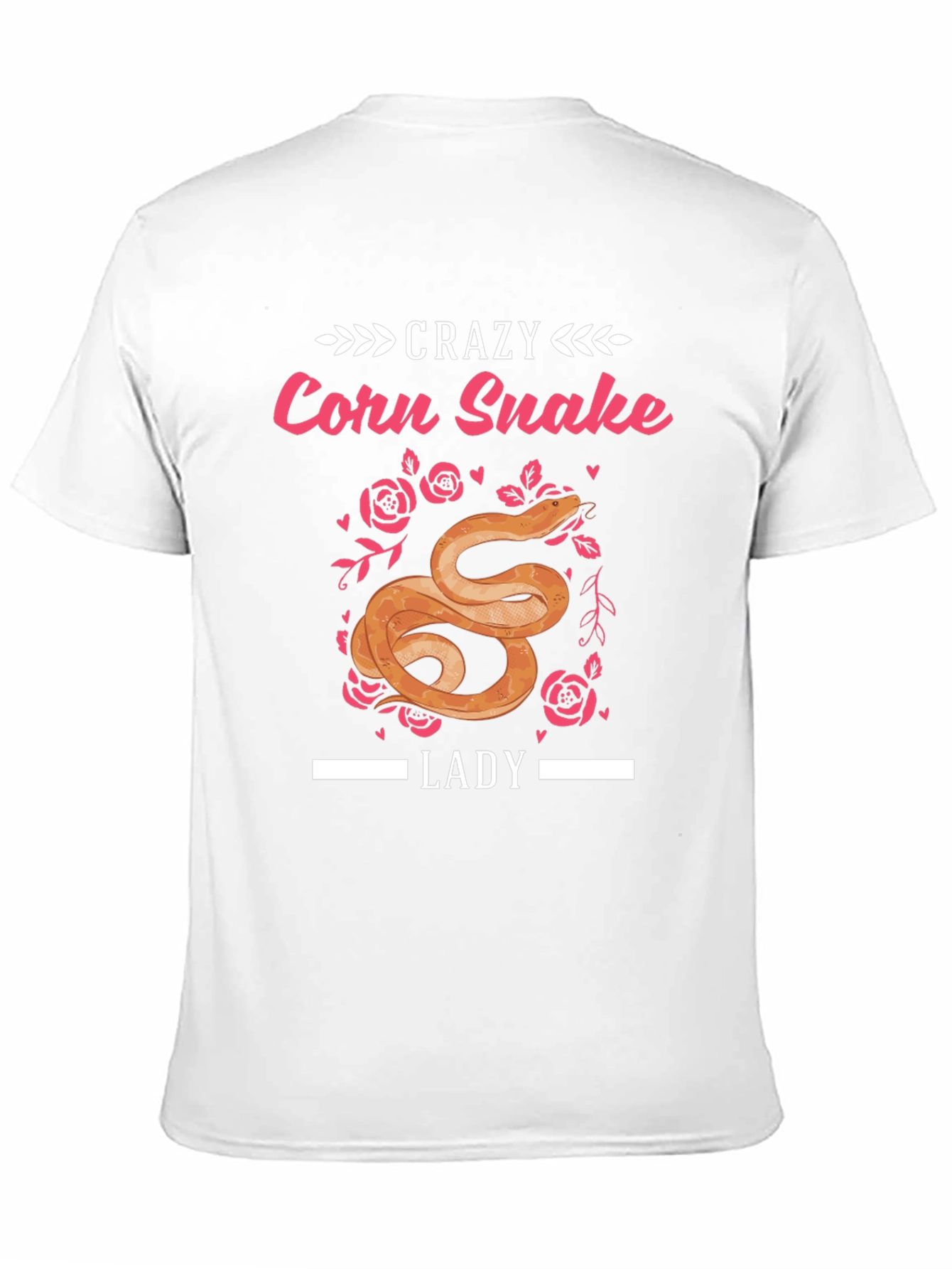 Crazy Corn Snake Lady Graphic Tee
