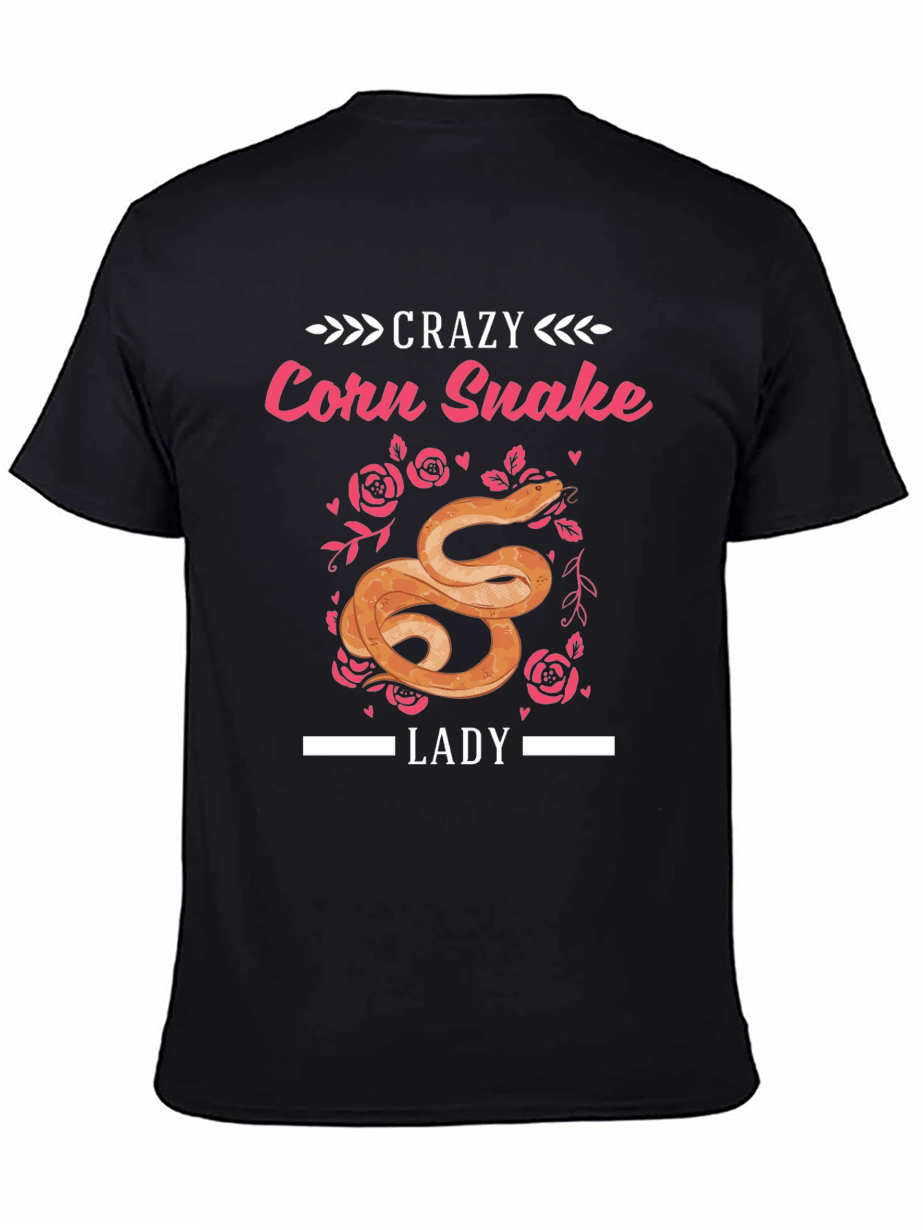 Crazy Corn Snake Lady Graphic Tee