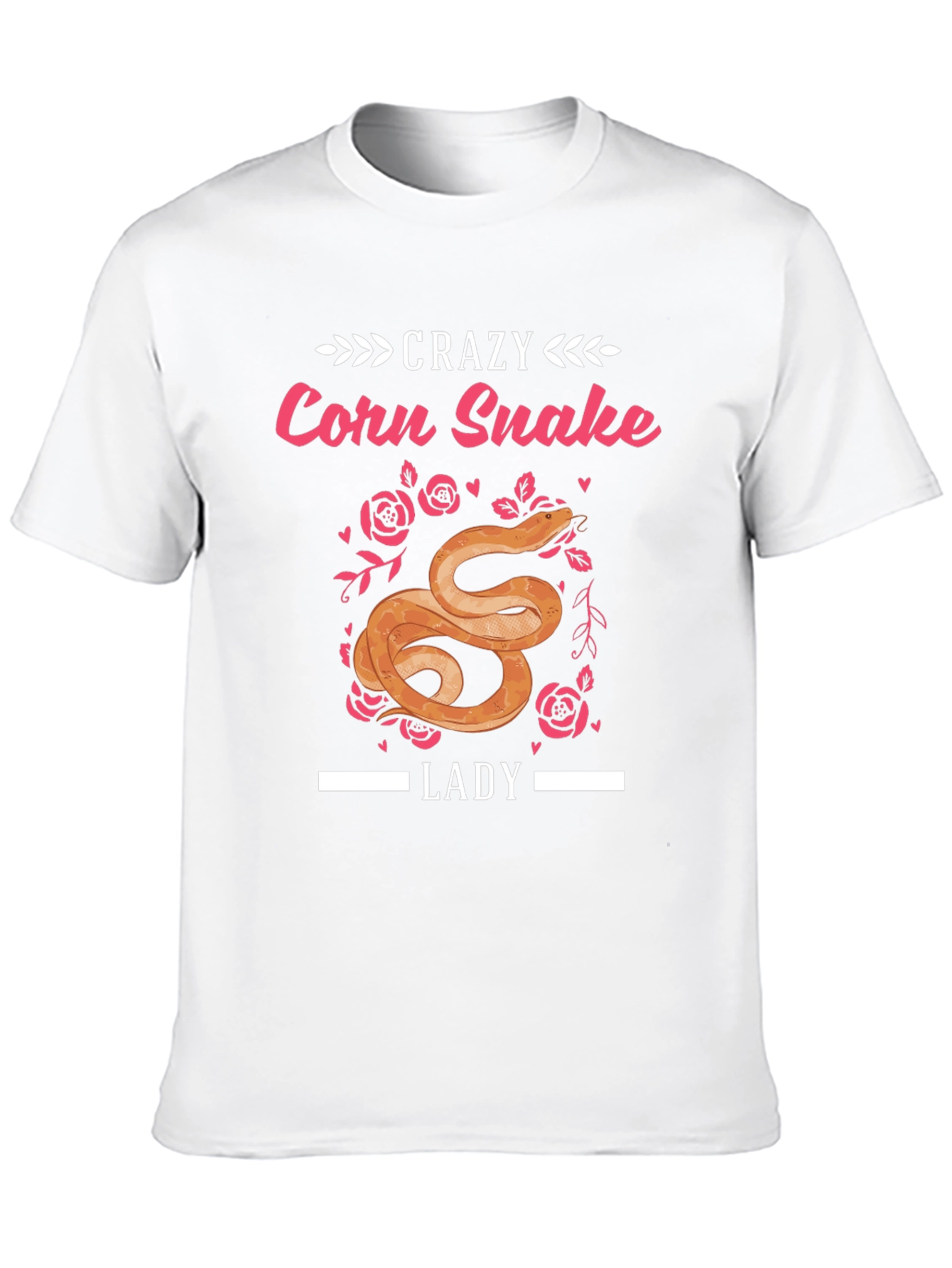 Crazy Corn Snake Lady Graphic Tee