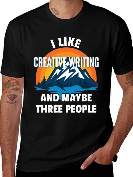 Creative Writing T-Shirt - Introvert Writer Tee