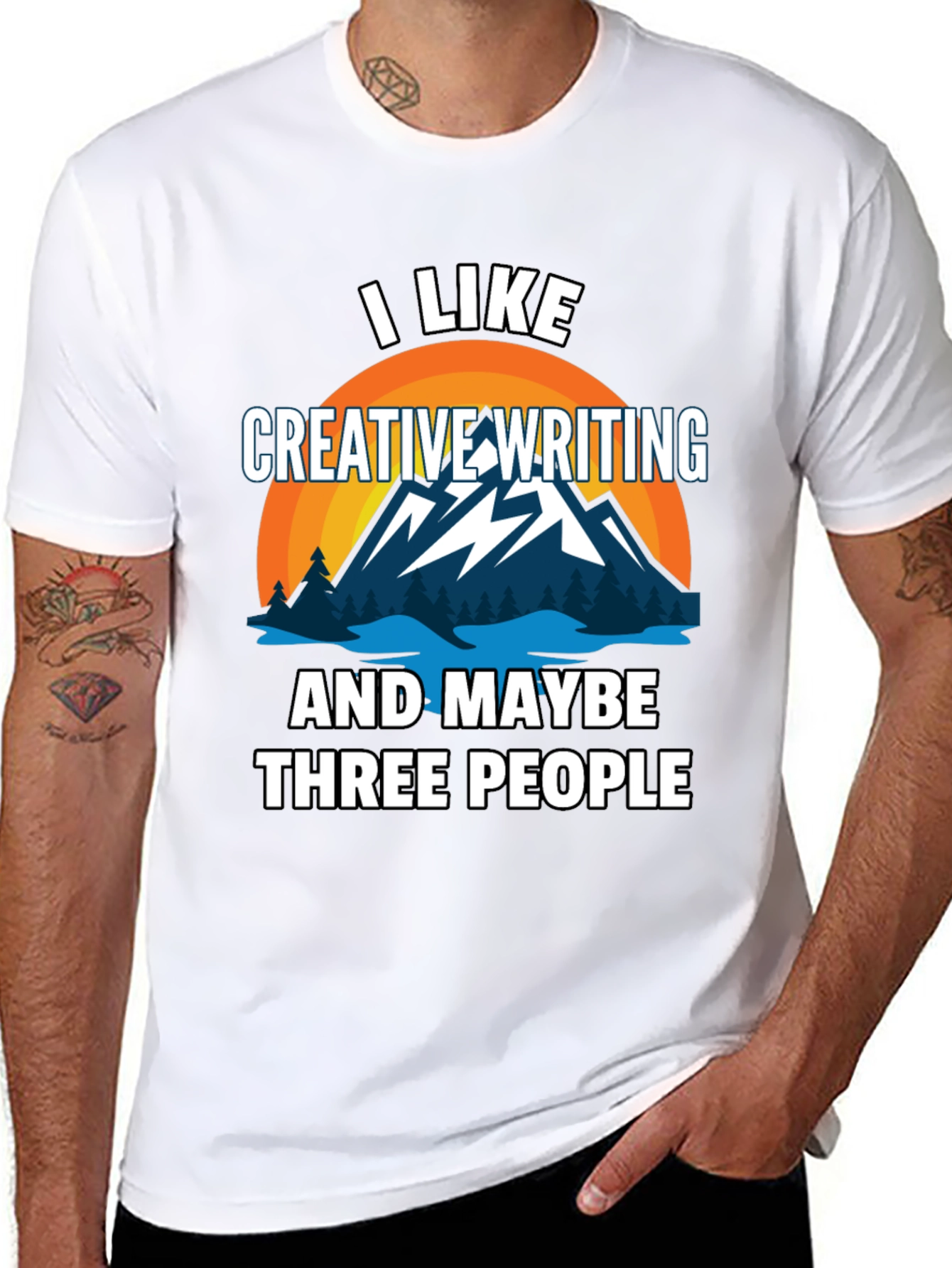 Creative Writing T-Shirt - Introvert Writer Tee