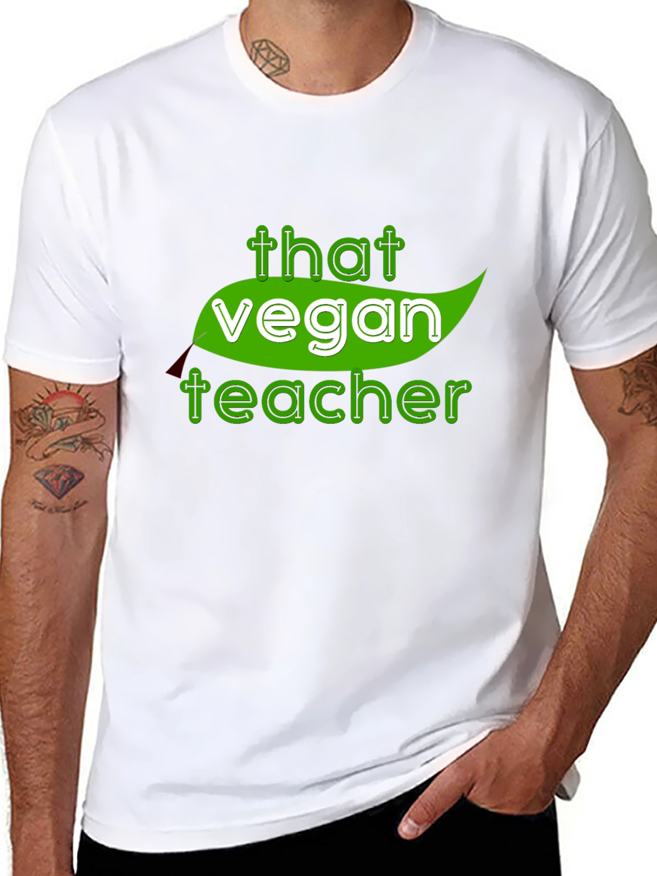 That Vegan Teacher Graphic T-Shirt