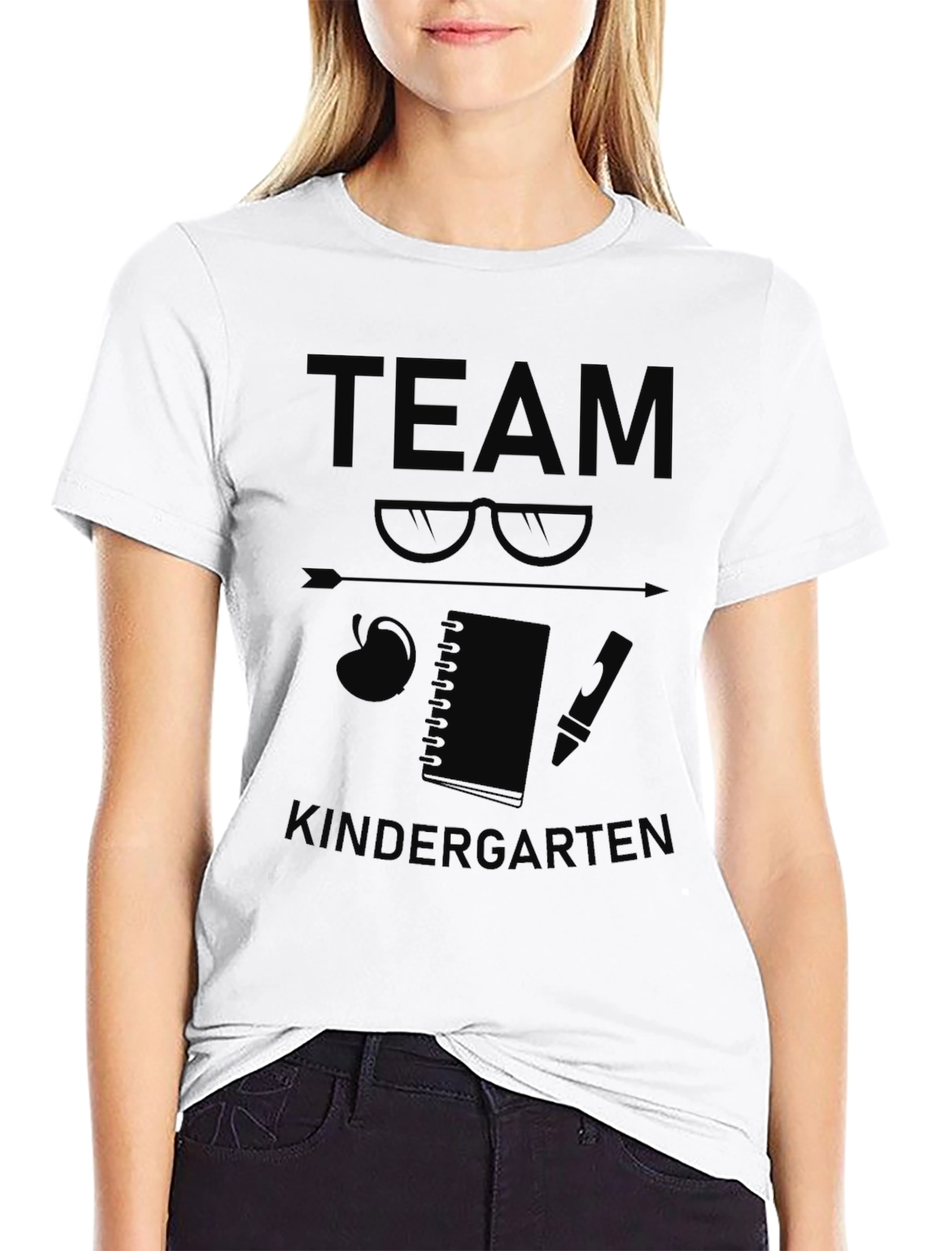 Team Kindergarten Teacher Graphic Tee