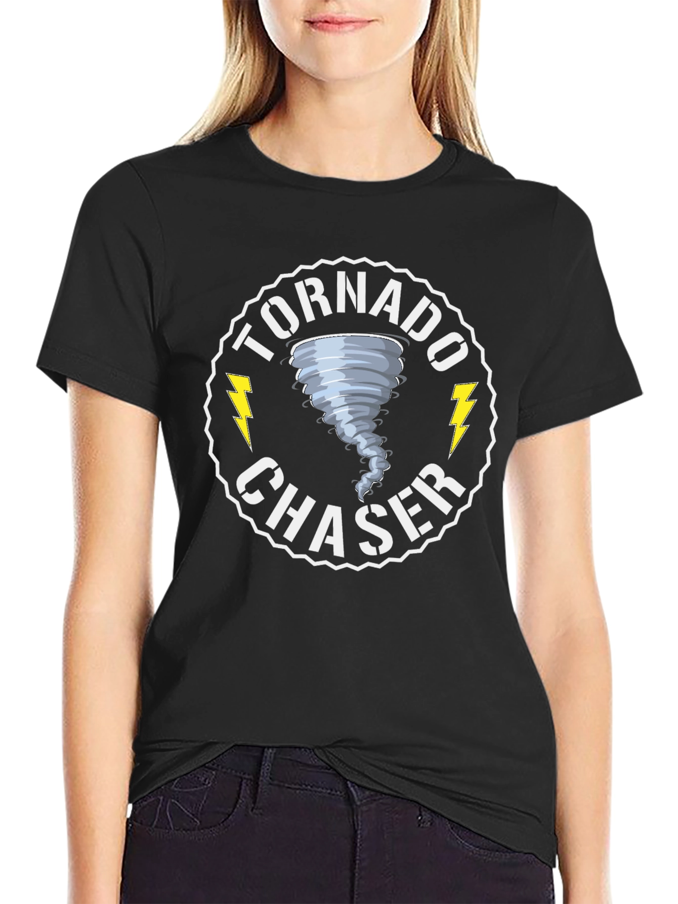 Tornado Chaser Graphic Tee - Weather Enthusiast Apparel
