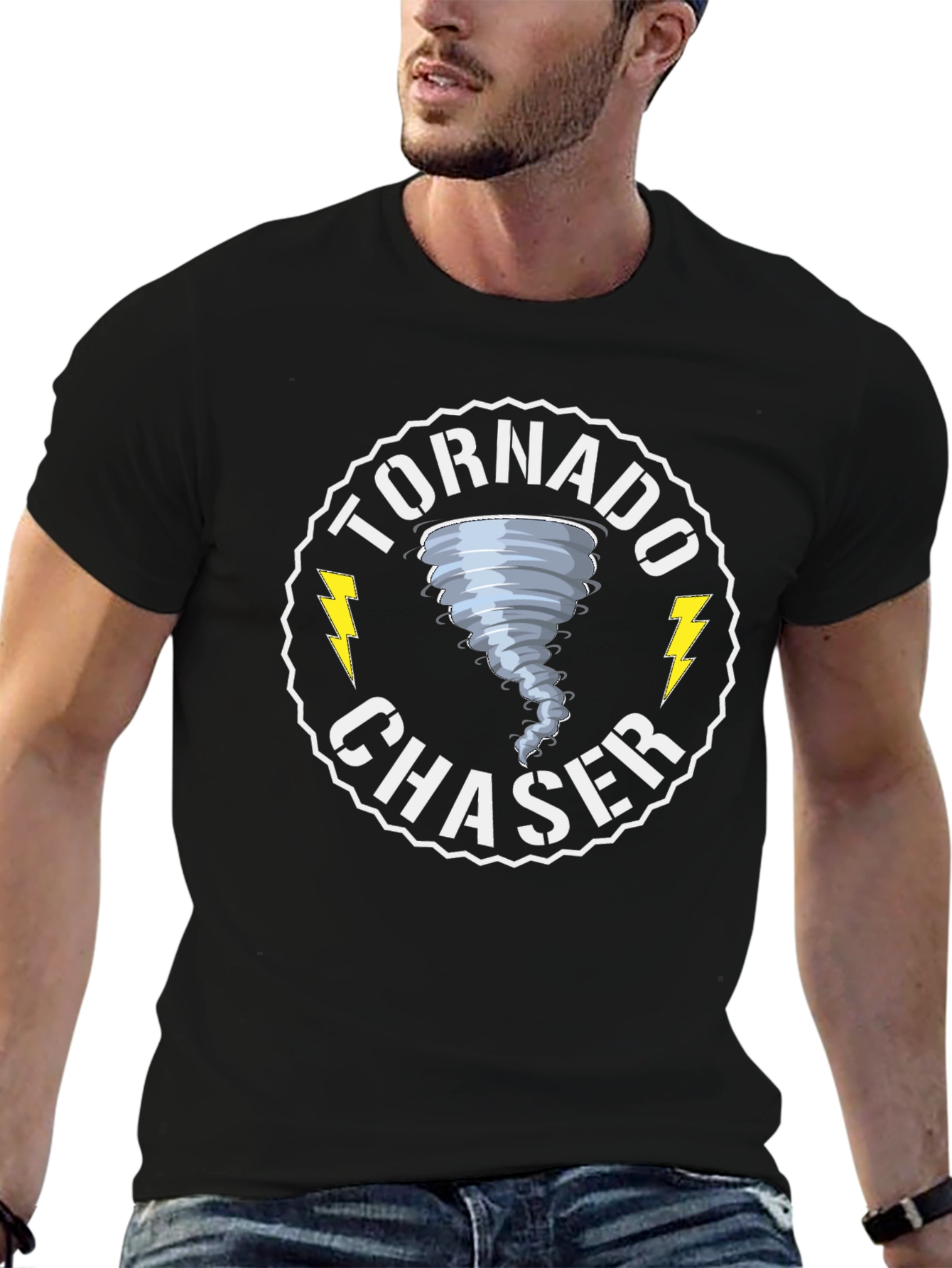 Tornado Chaser Graphic Tee - Weather Enthusiast Apparel