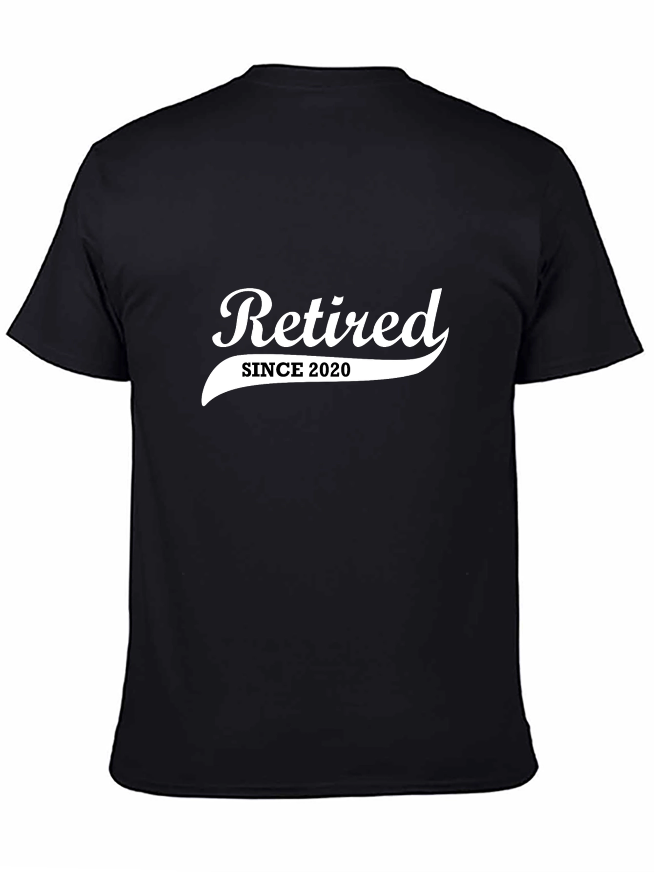Retired Since 2020 - Black T-Shirt