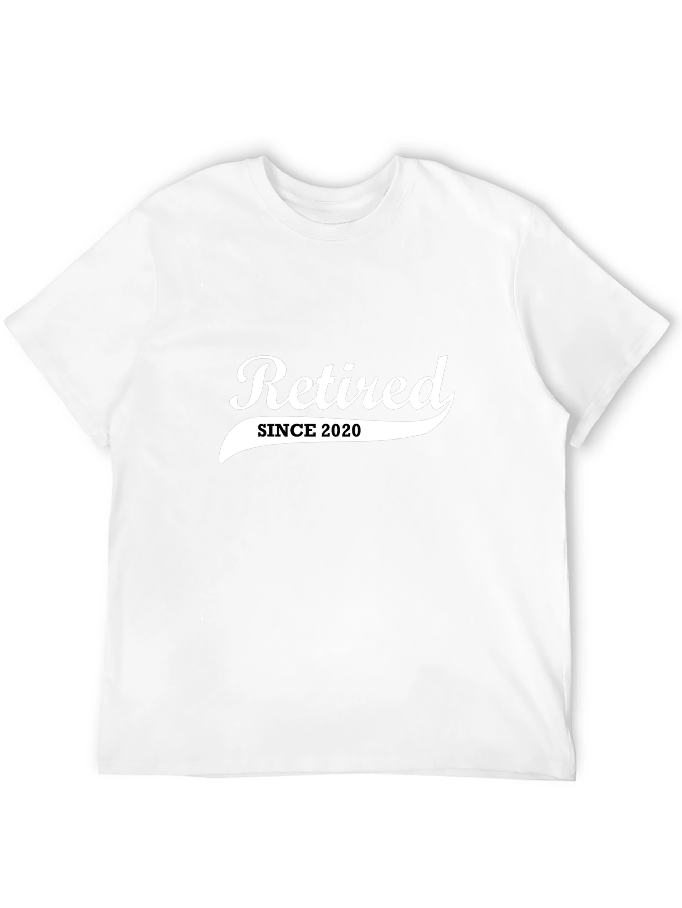 Retired Since 2020 - Black T-Shirt