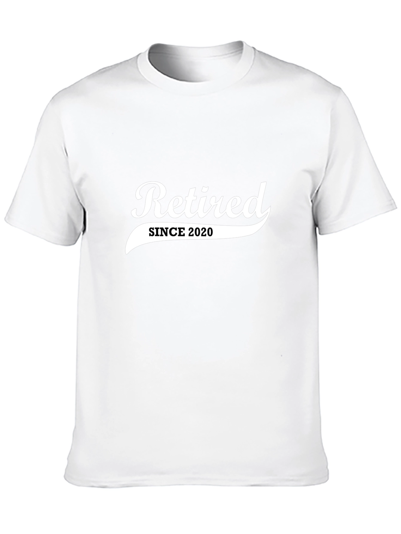 Retired Since 2020 - Black T-Shirt