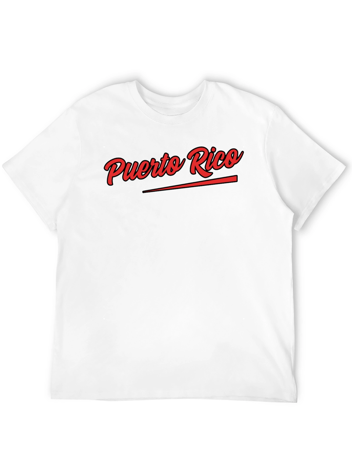Puerto Rico Black Graphic Tee