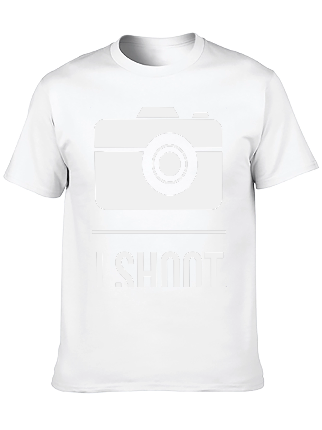 I Shoot Camera Graphic Tee - Photographer T-Shirt