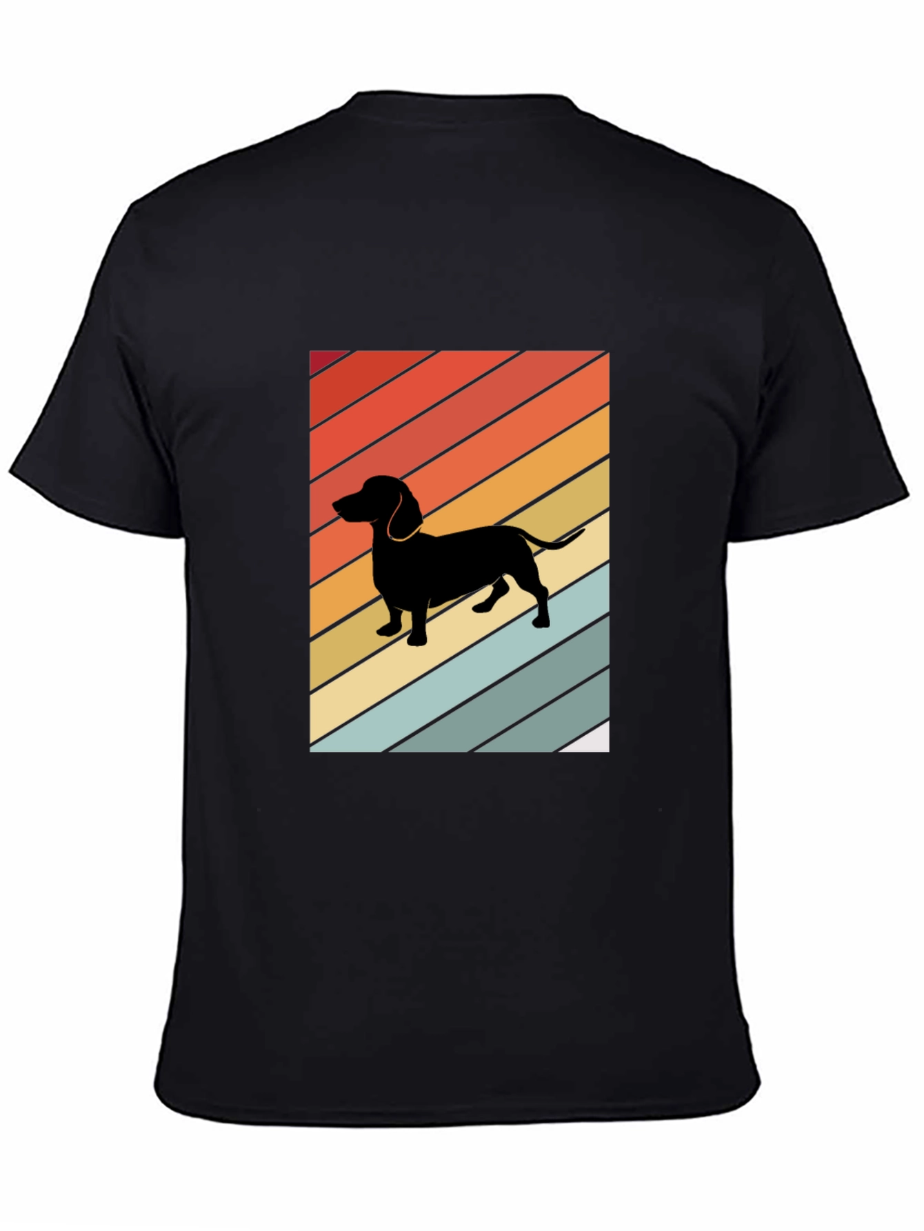 Retro Dachshund Silhouette T-Shirt