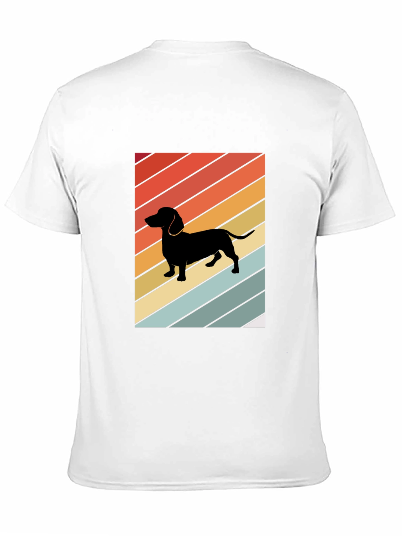 Retro Dachshund Silhouette T-Shirt