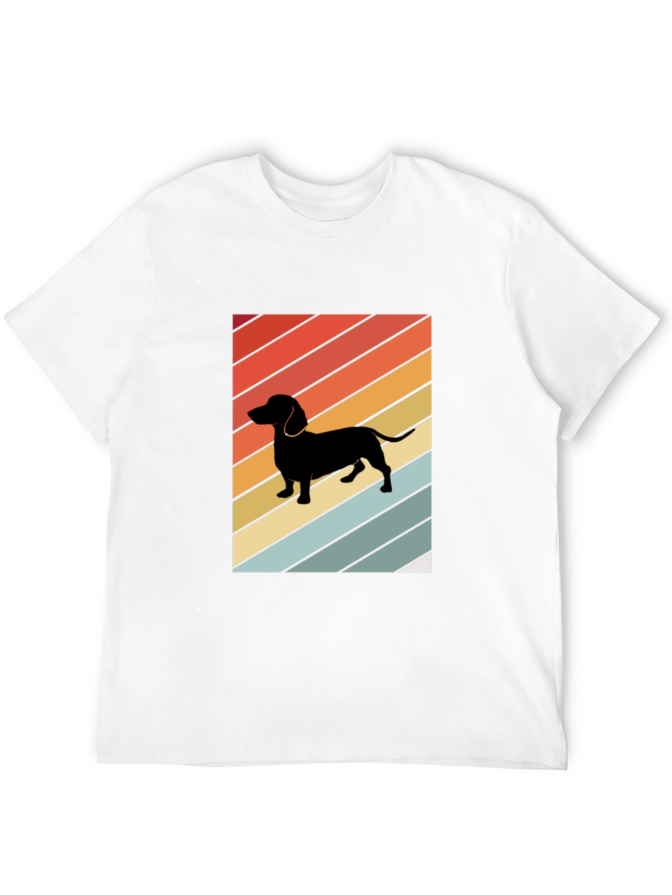 Retro Dachshund Silhouette T-Shirt
