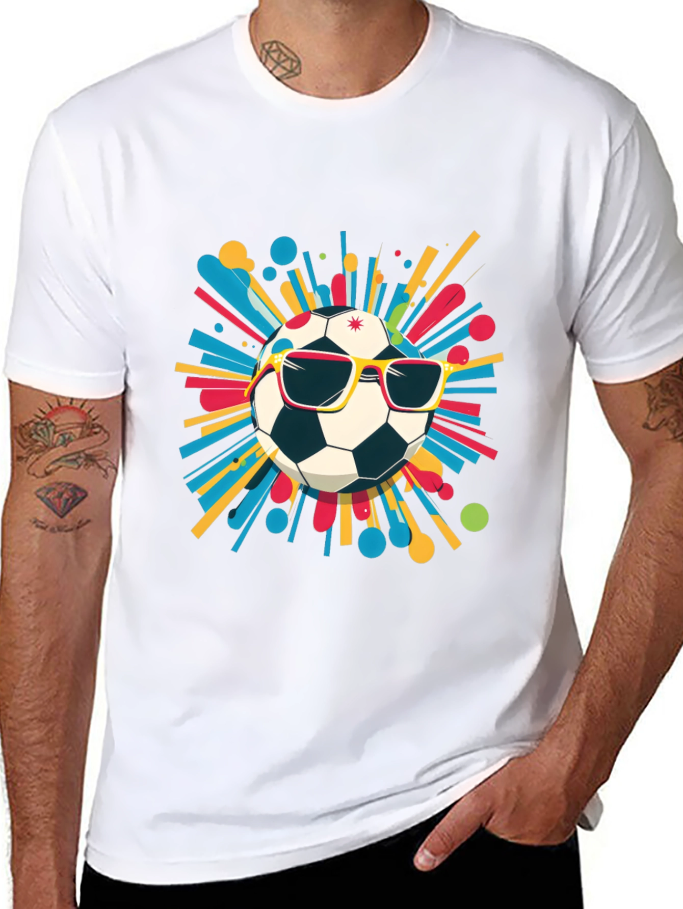 Cool Soccer Ball Tee