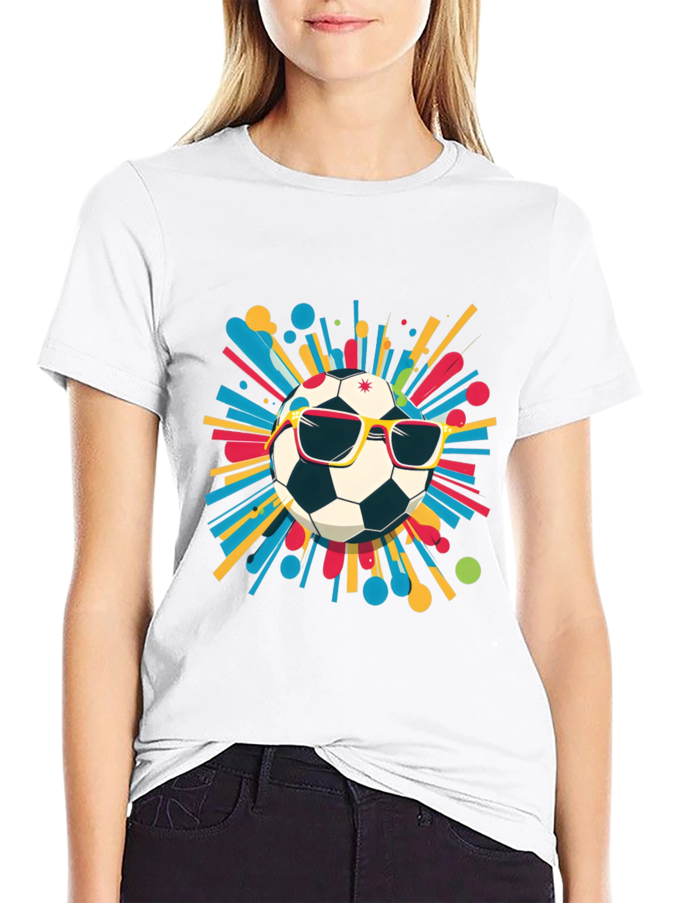 Cool Soccer Ball Tee