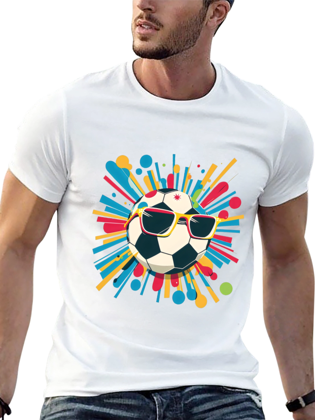 Cool Soccer Ball Tee