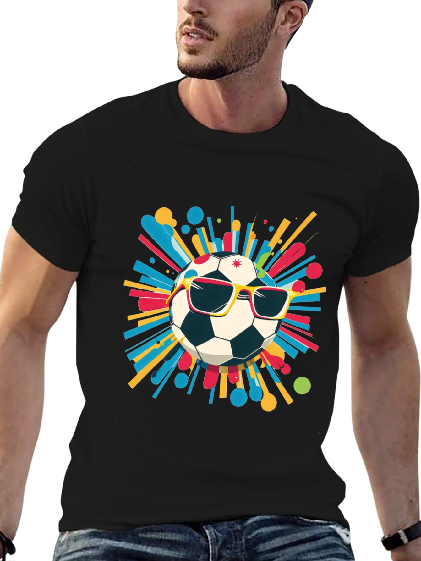 Cool Soccer Ball Tee