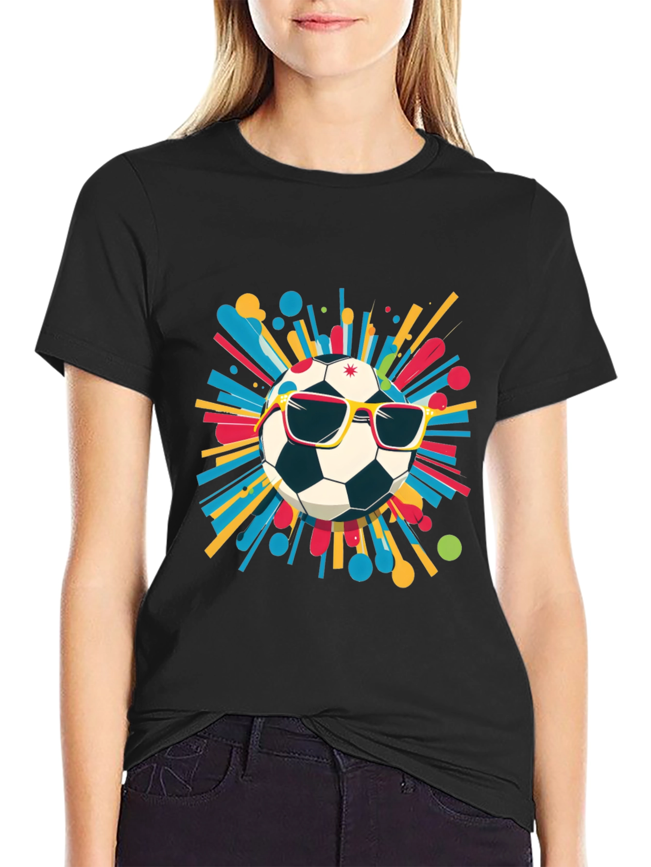 Cool Soccer Ball Tee