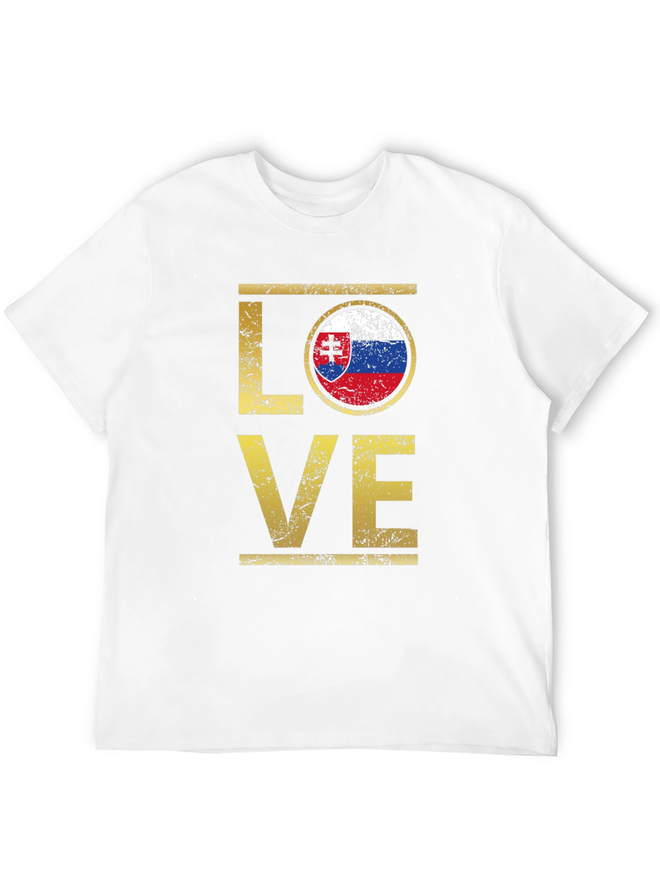 Slovakia Flag LOVE T-Shirt