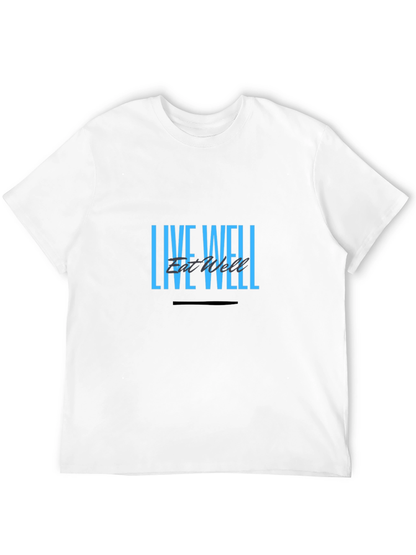Live Well Graphic Tee - Stylish Comfort