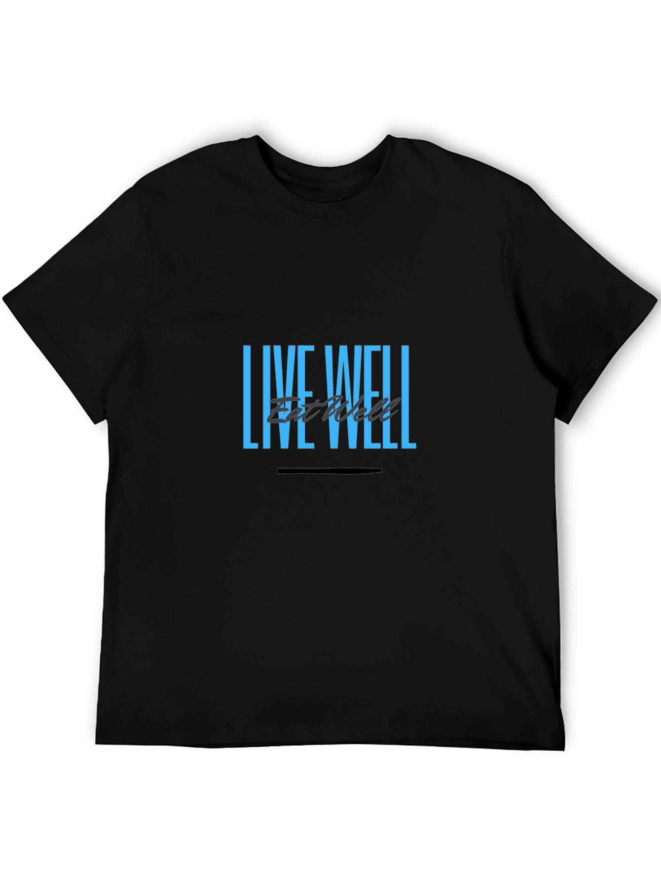 Live Well Graphic Tee - Stylish Comfort