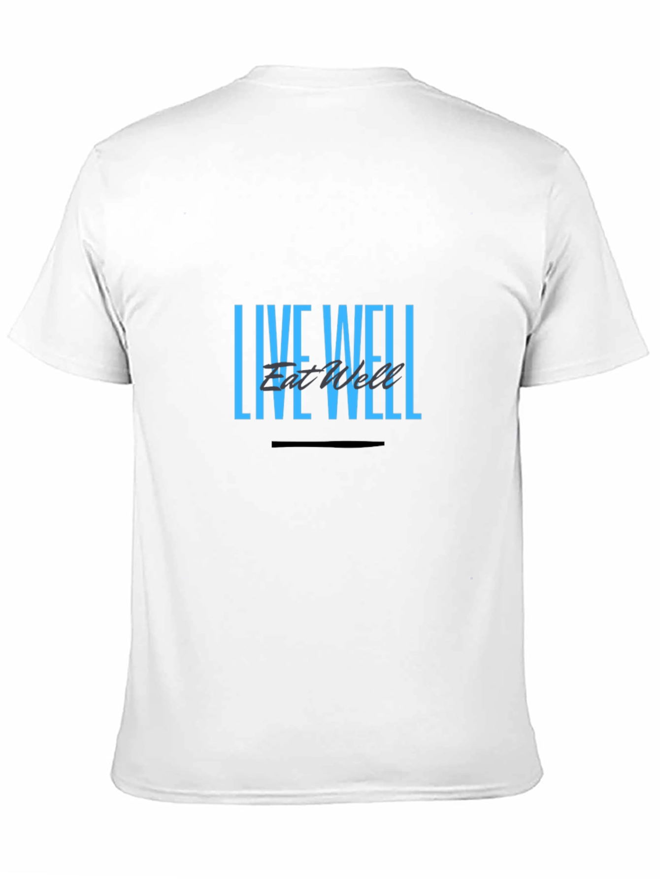 Live Well Graphic Tee - Stylish Comfort