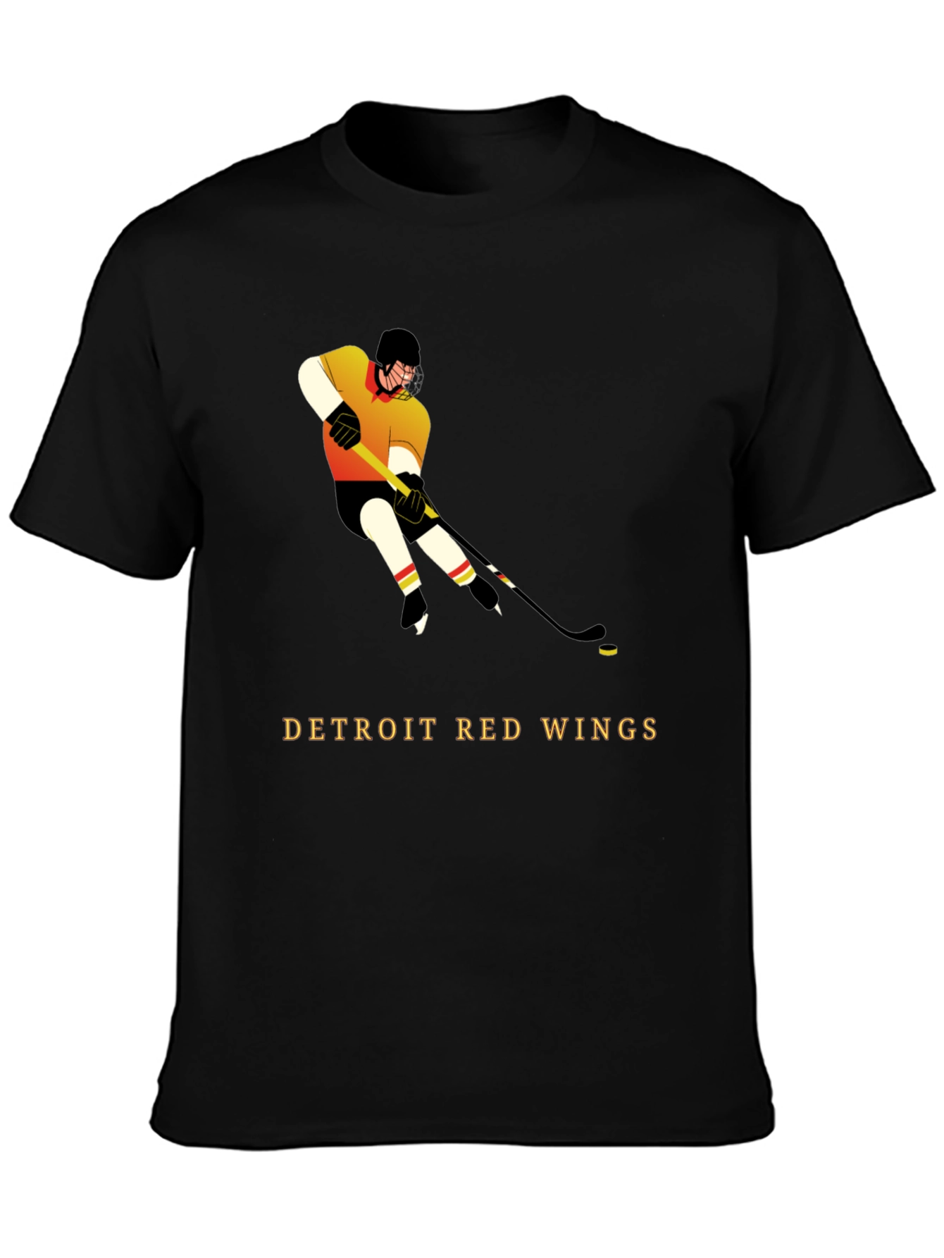 Detroit Red Wings Hockey Graphic T-Shirt