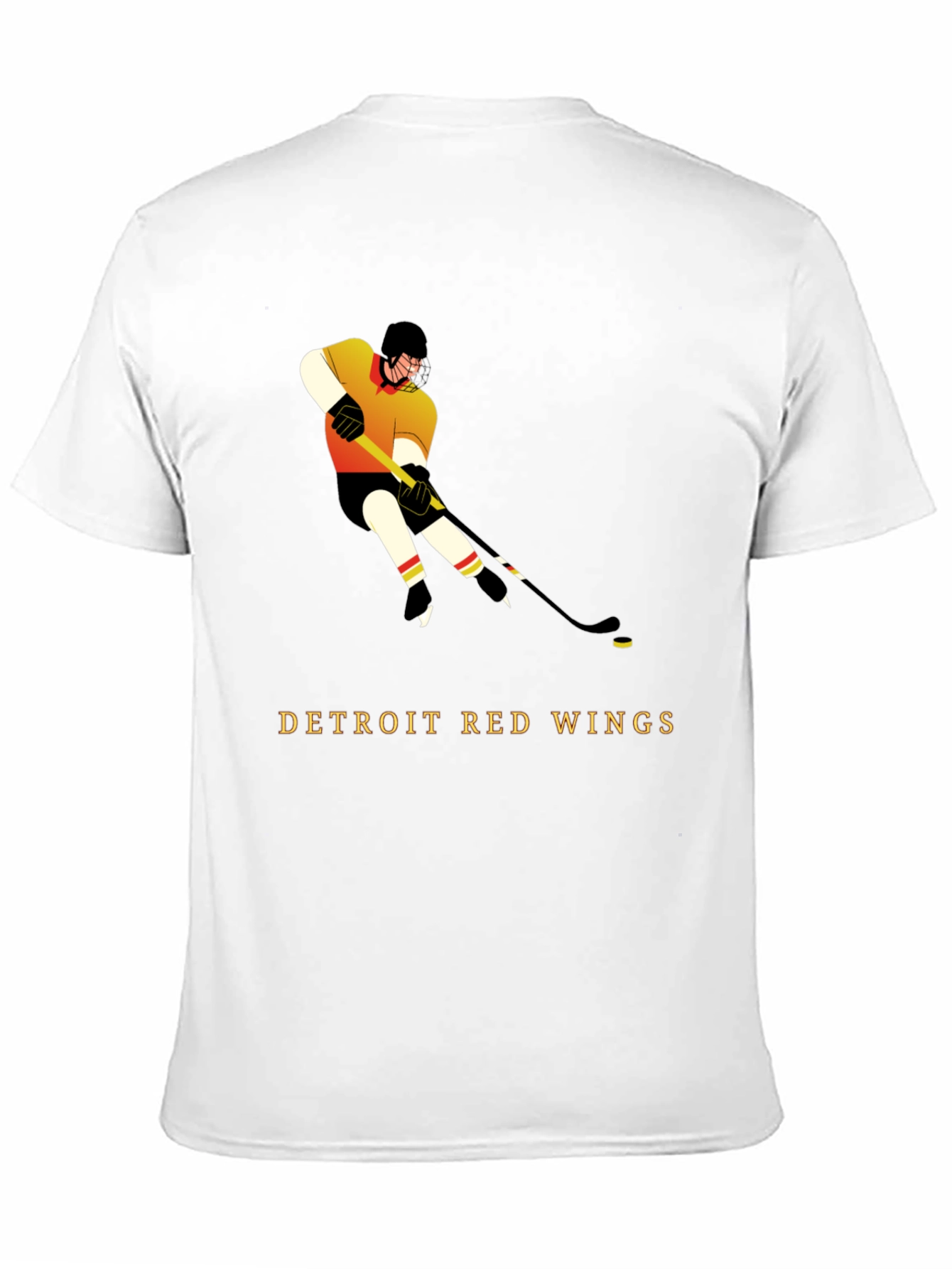 Detroit Red Wings Hockey Graphic T-Shirt