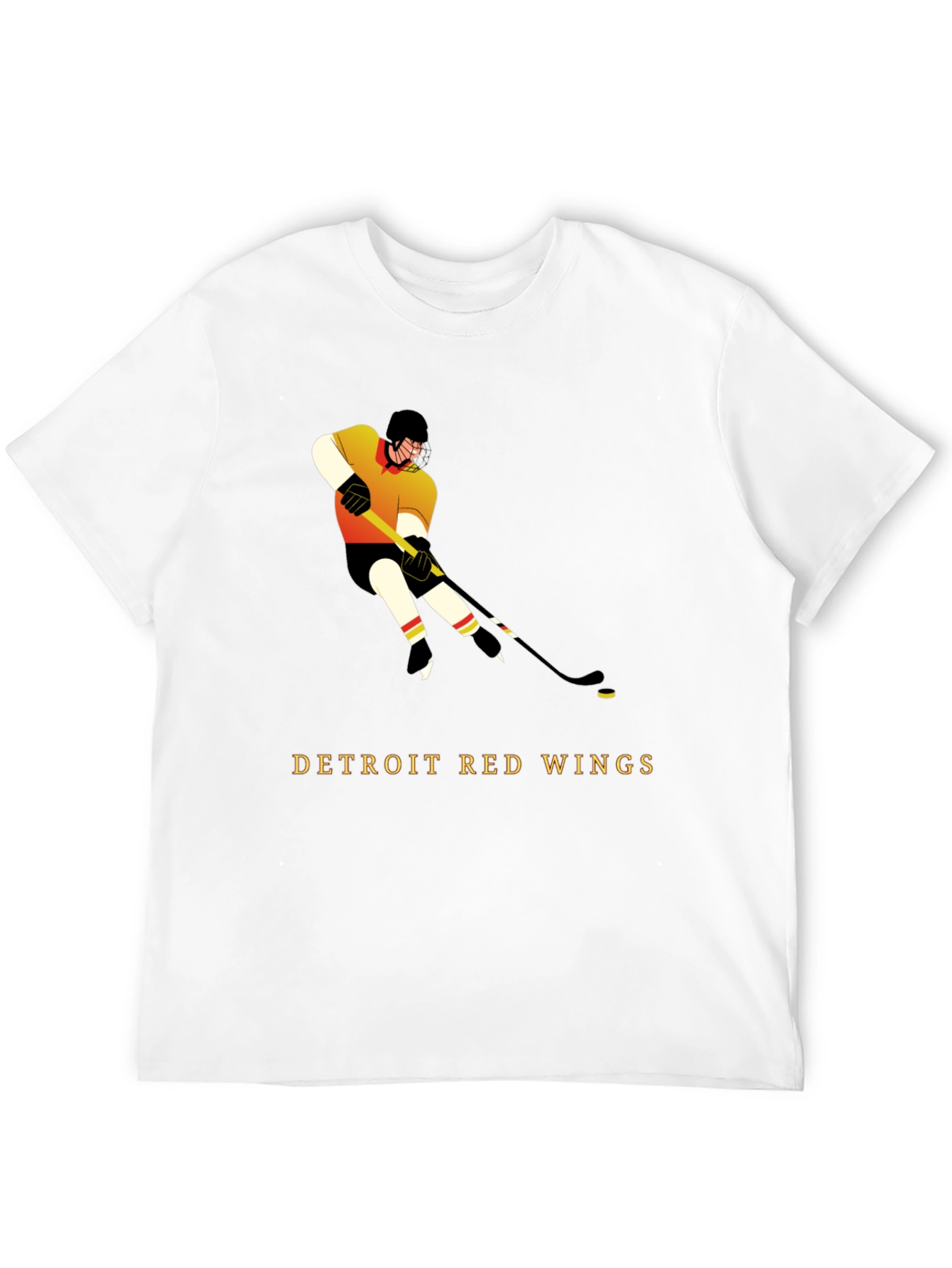 Detroit Red Wings Hockey Graphic T-Shirt
