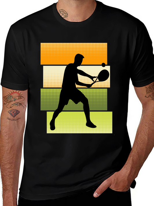 Tennis Player Graphic T-Shirt