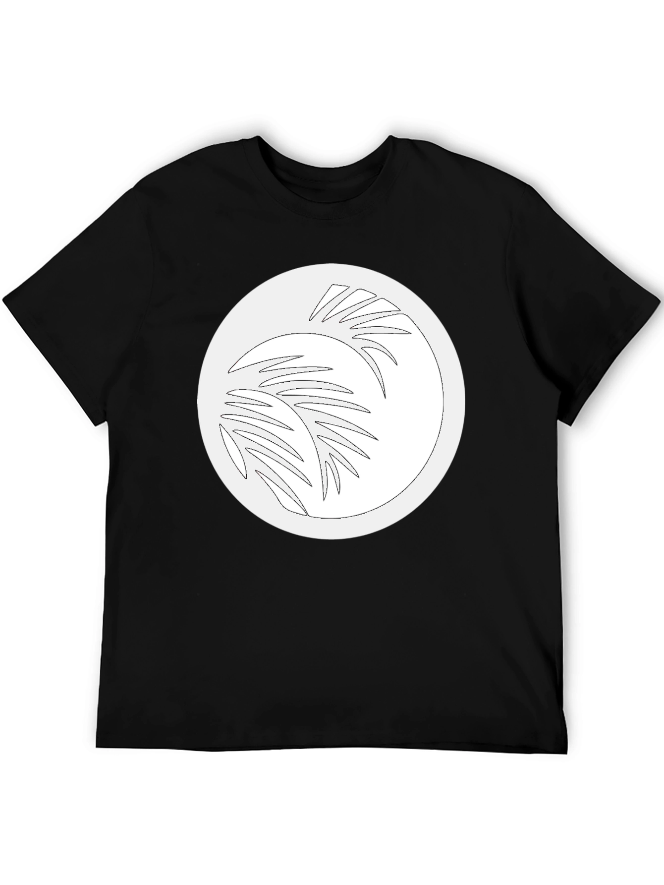 Black Palm Tree Graphic Tee