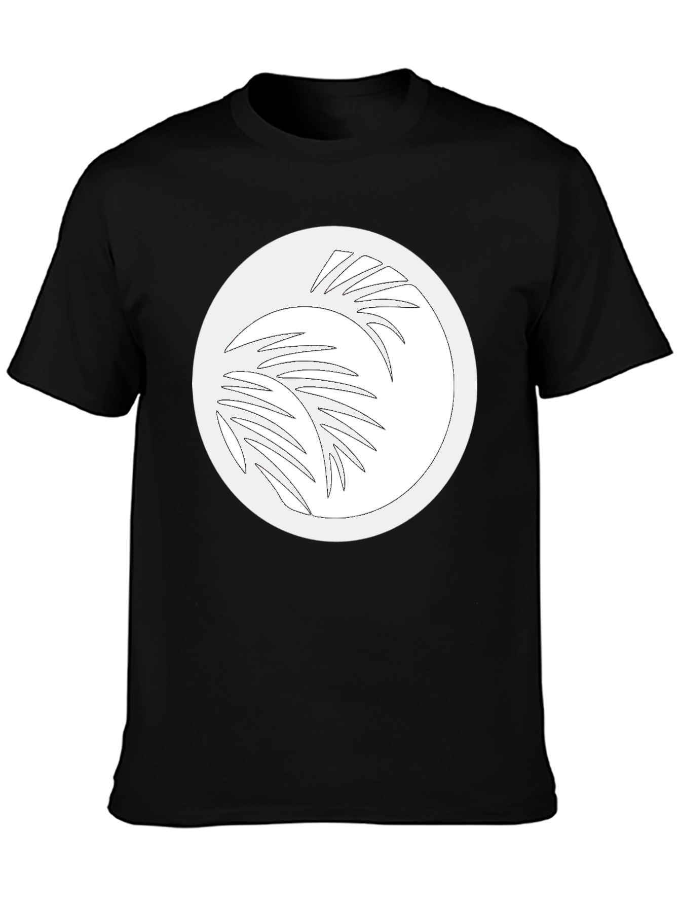 Black Palm Tree Graphic Tee