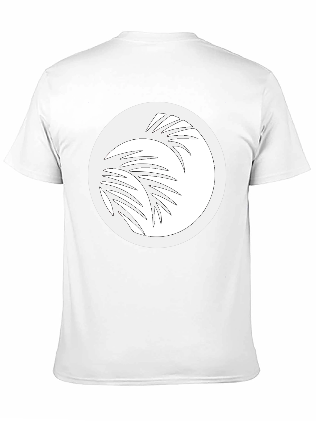 Black Palm Tree Graphic Tee