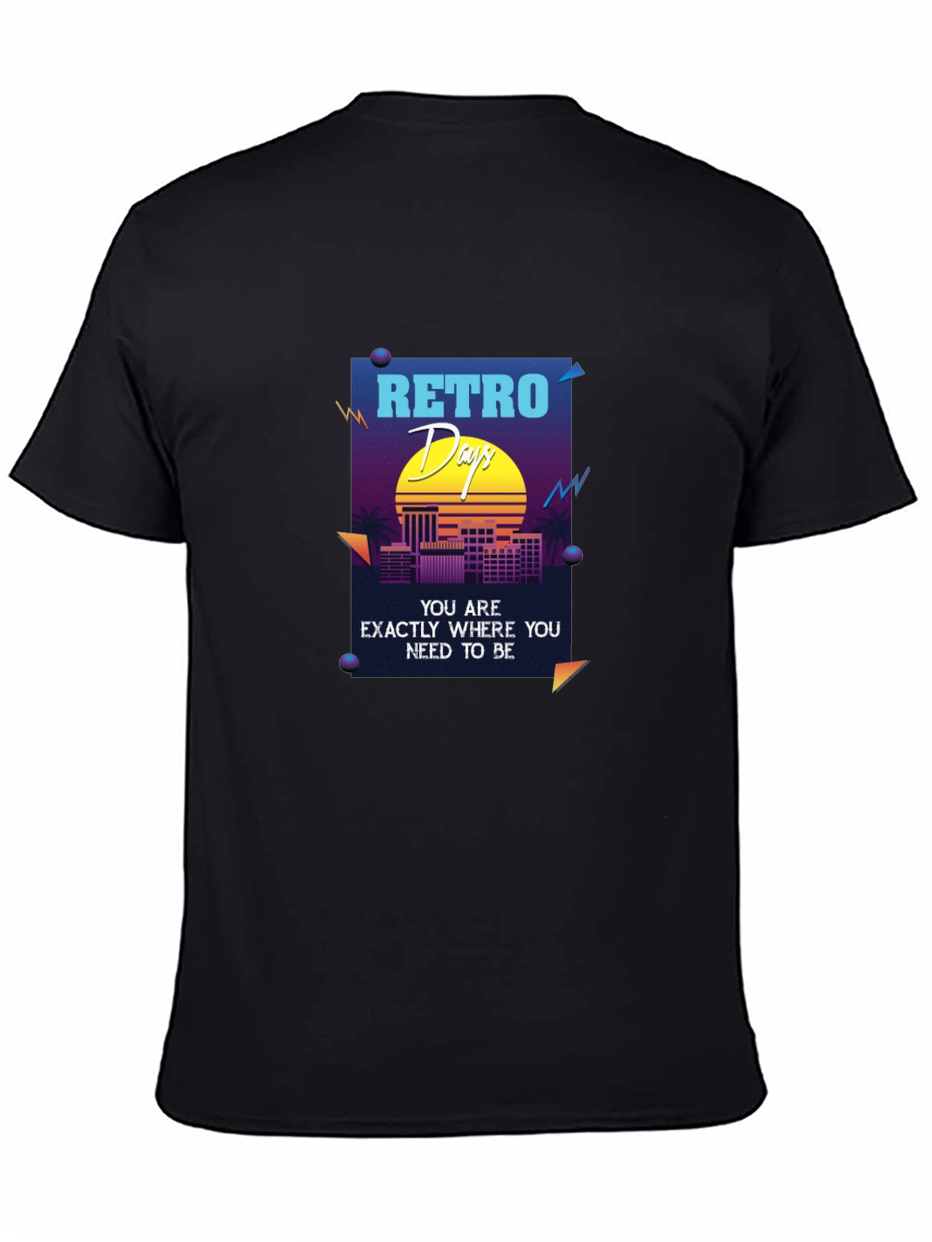 Retro Days Graphic T-Shirt - Nostalgic 80s Style