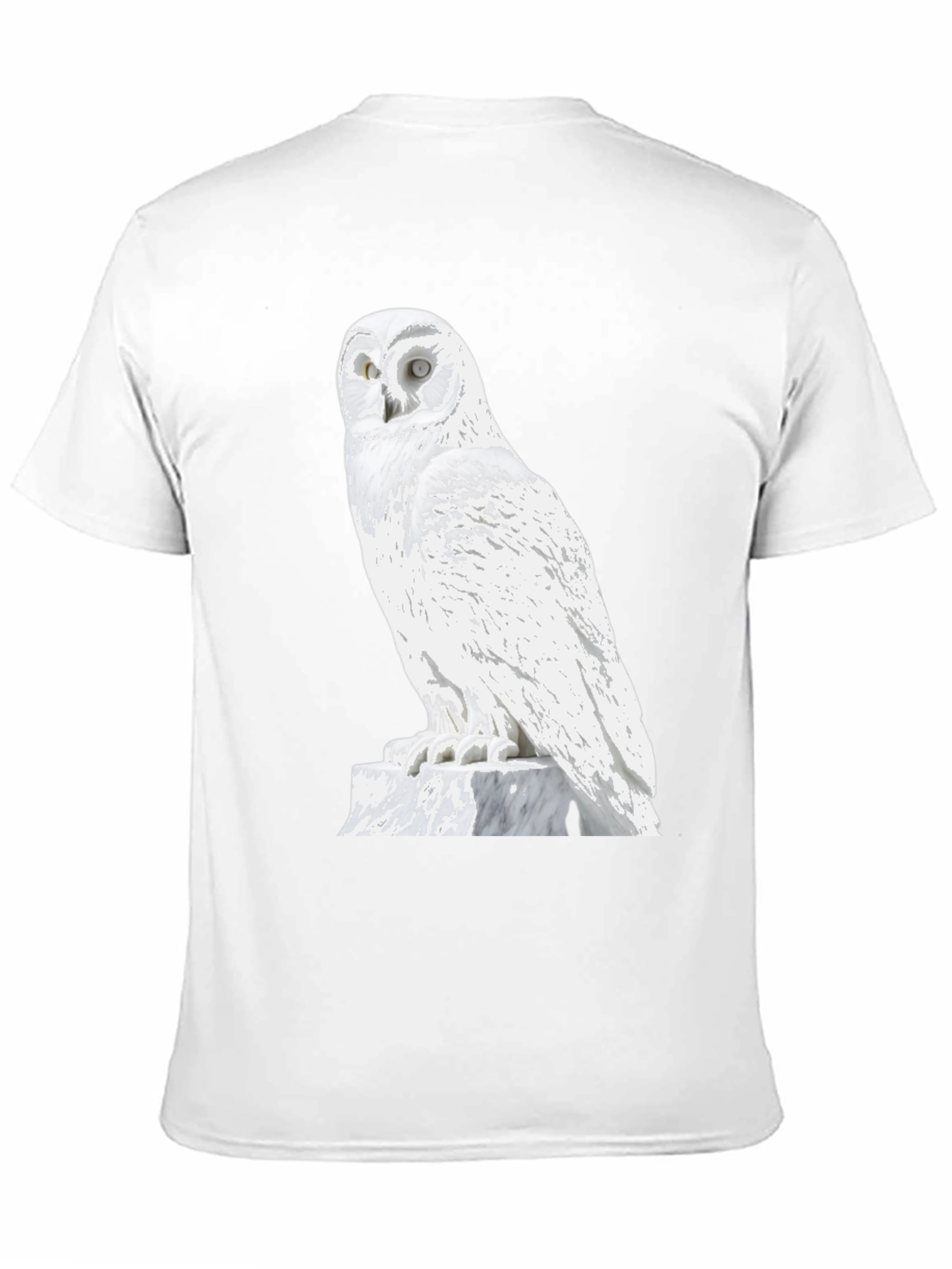 Owl Graphic Tee - Cool Black T-Shirt