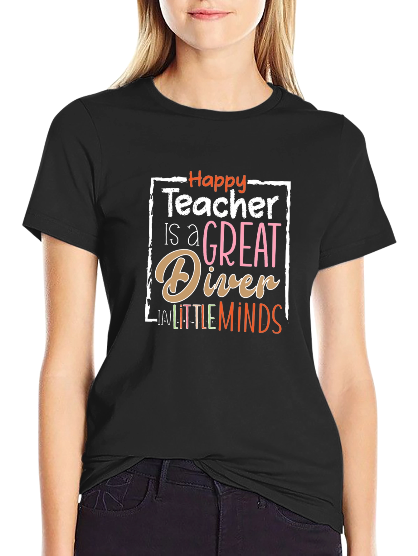 Happy Teacher Great Diver T-Shirt