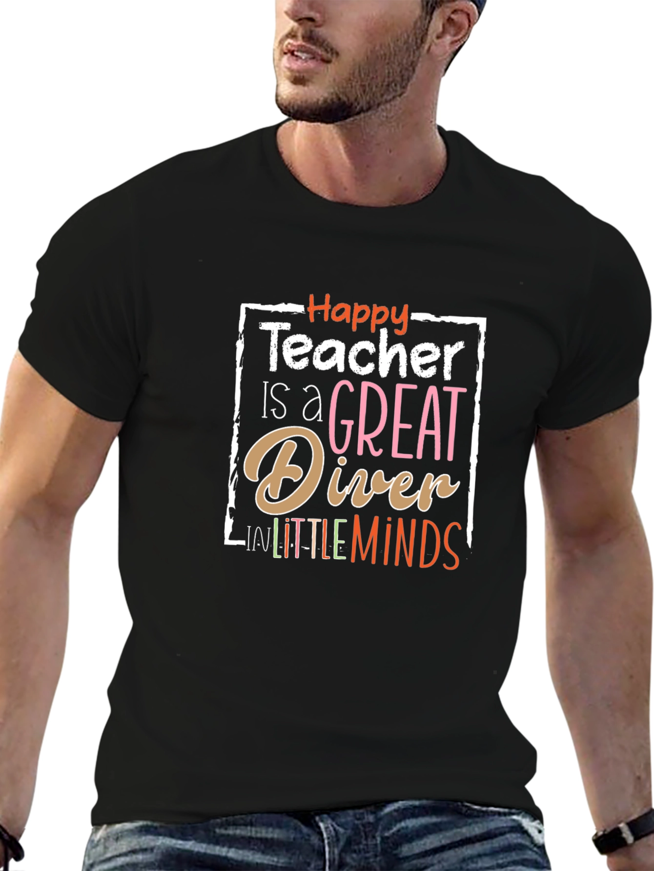 Happy Teacher Great Diver T-Shirt