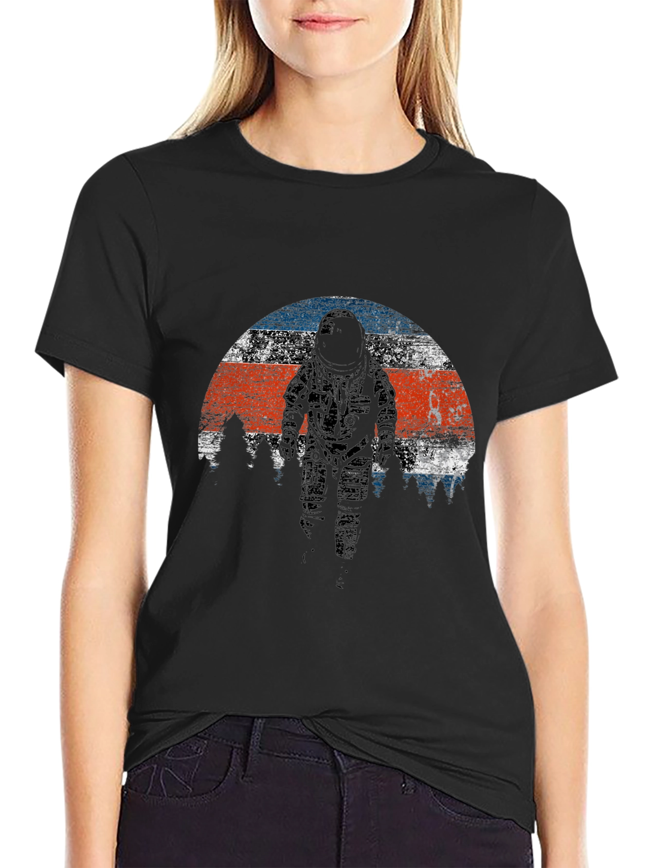 Astronaut T-Shirt - Retro Space Exploration Tee