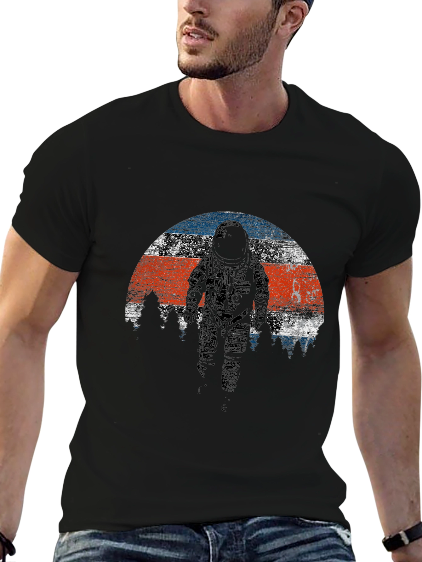 Astronaut T-Shirt - Retro Space Exploration Tee