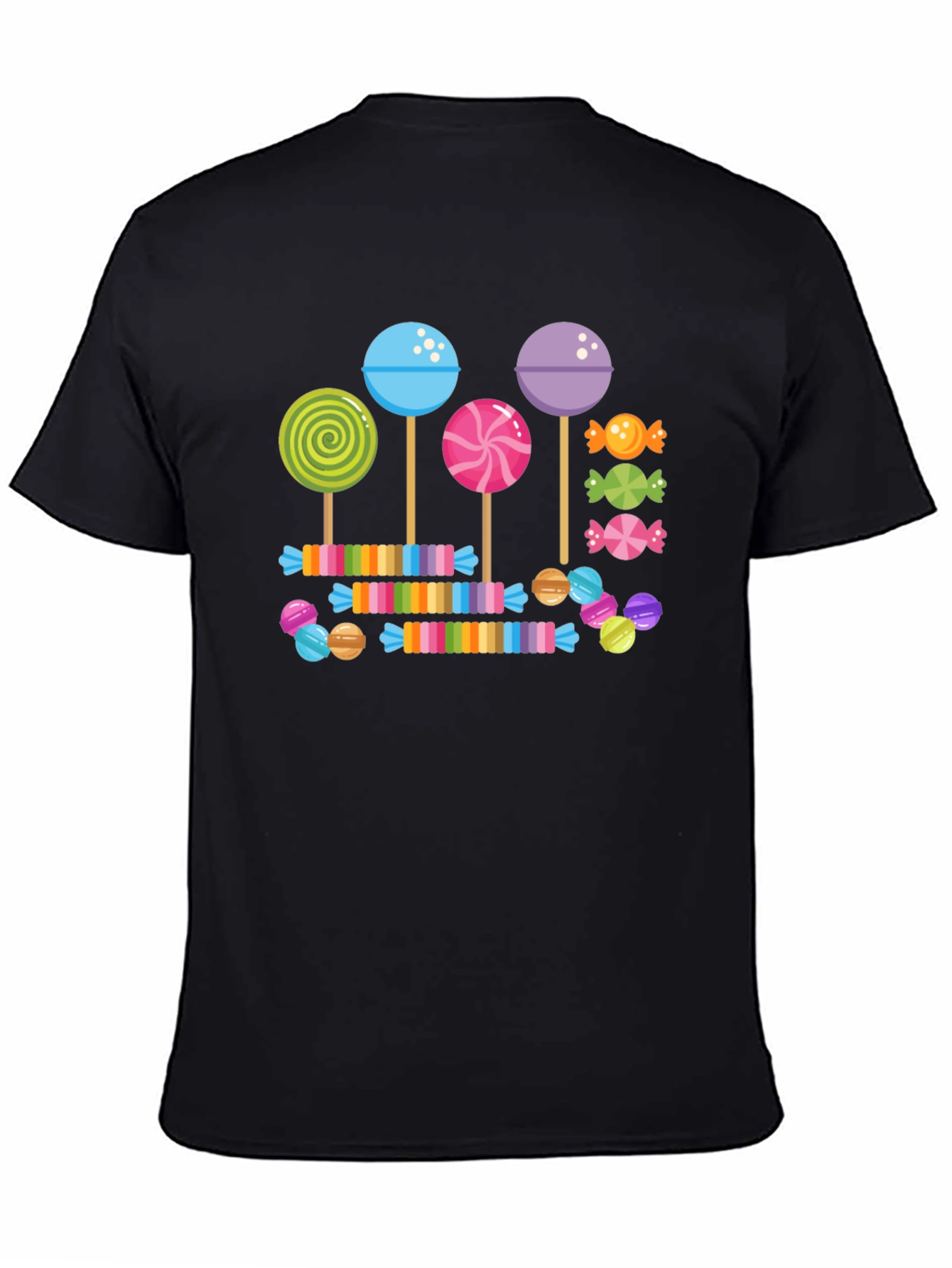 Candy Lollipop T-Shirt: Sweet Treat Design
