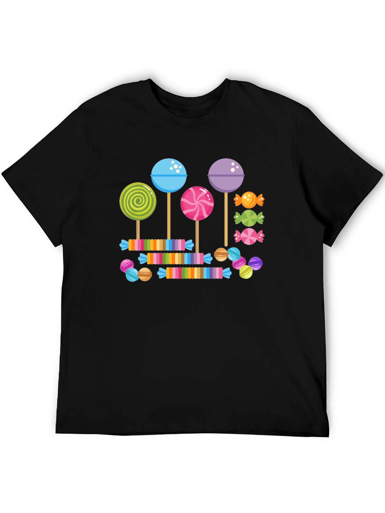 Candy Lollipop T-Shirt: Sweet Treat Design
