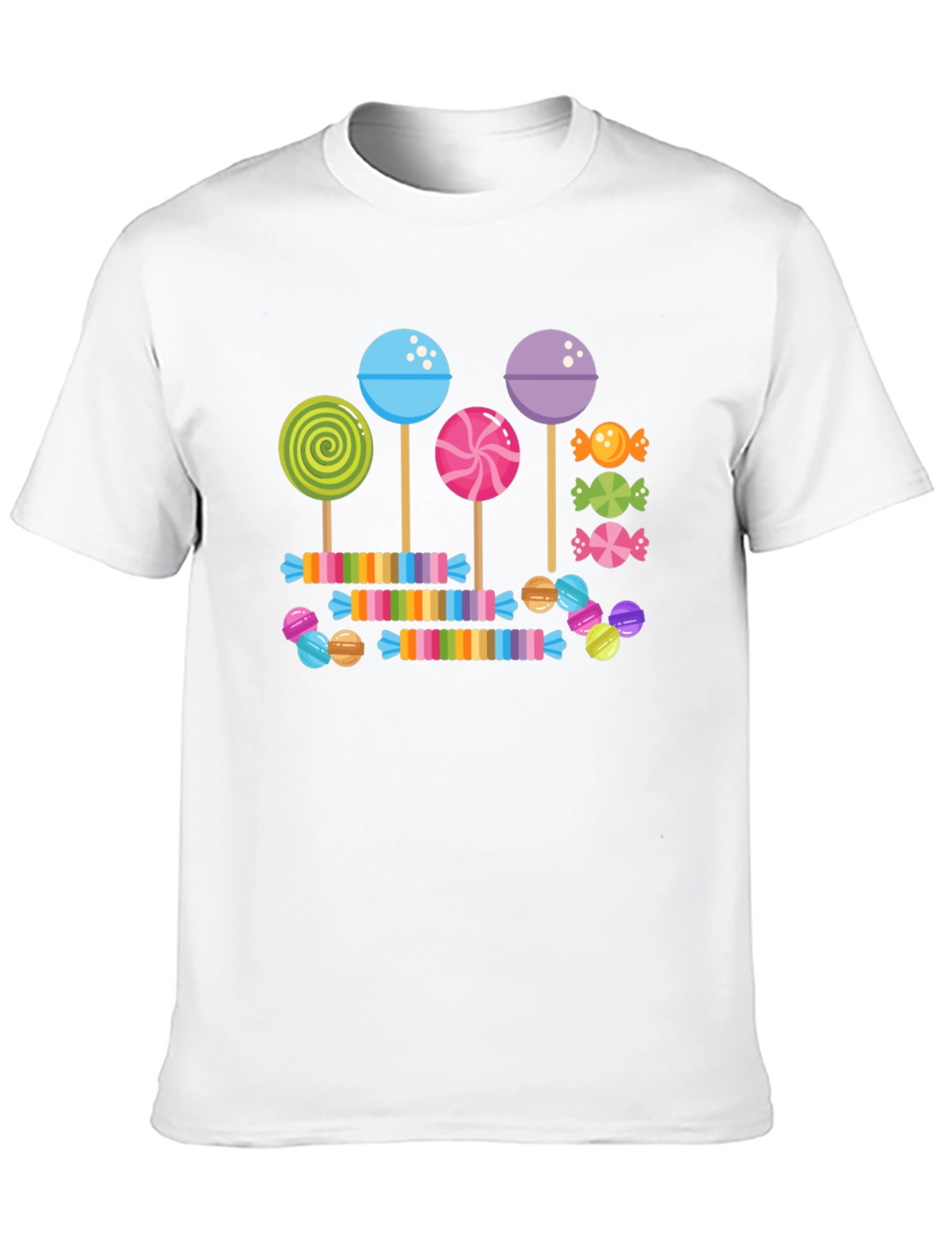 Candy Lollipop T-Shirt: Sweet Treat Design