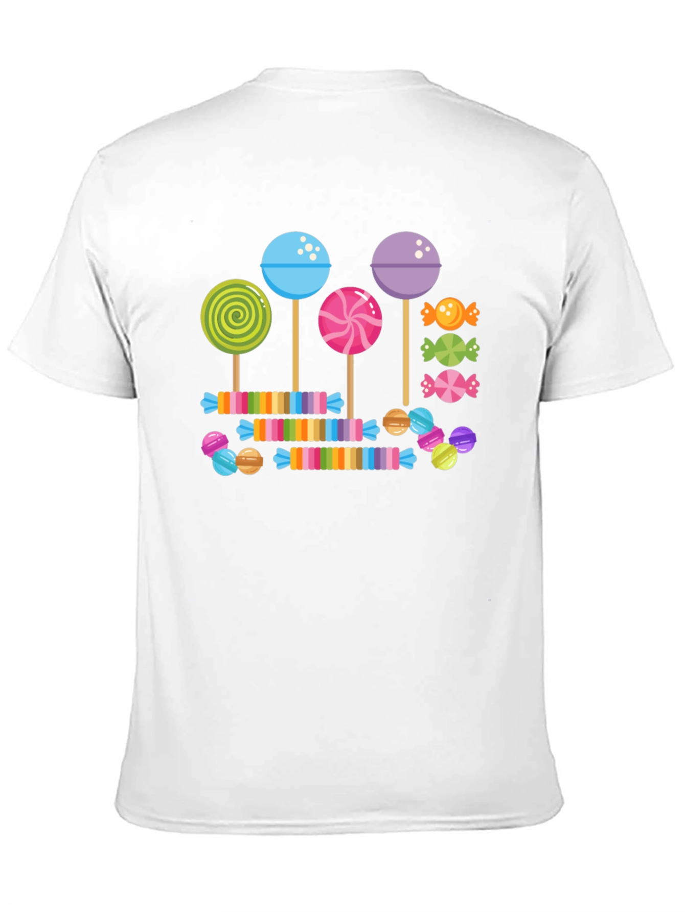 Candy Lollipop T-Shirt: Sweet Treat Design