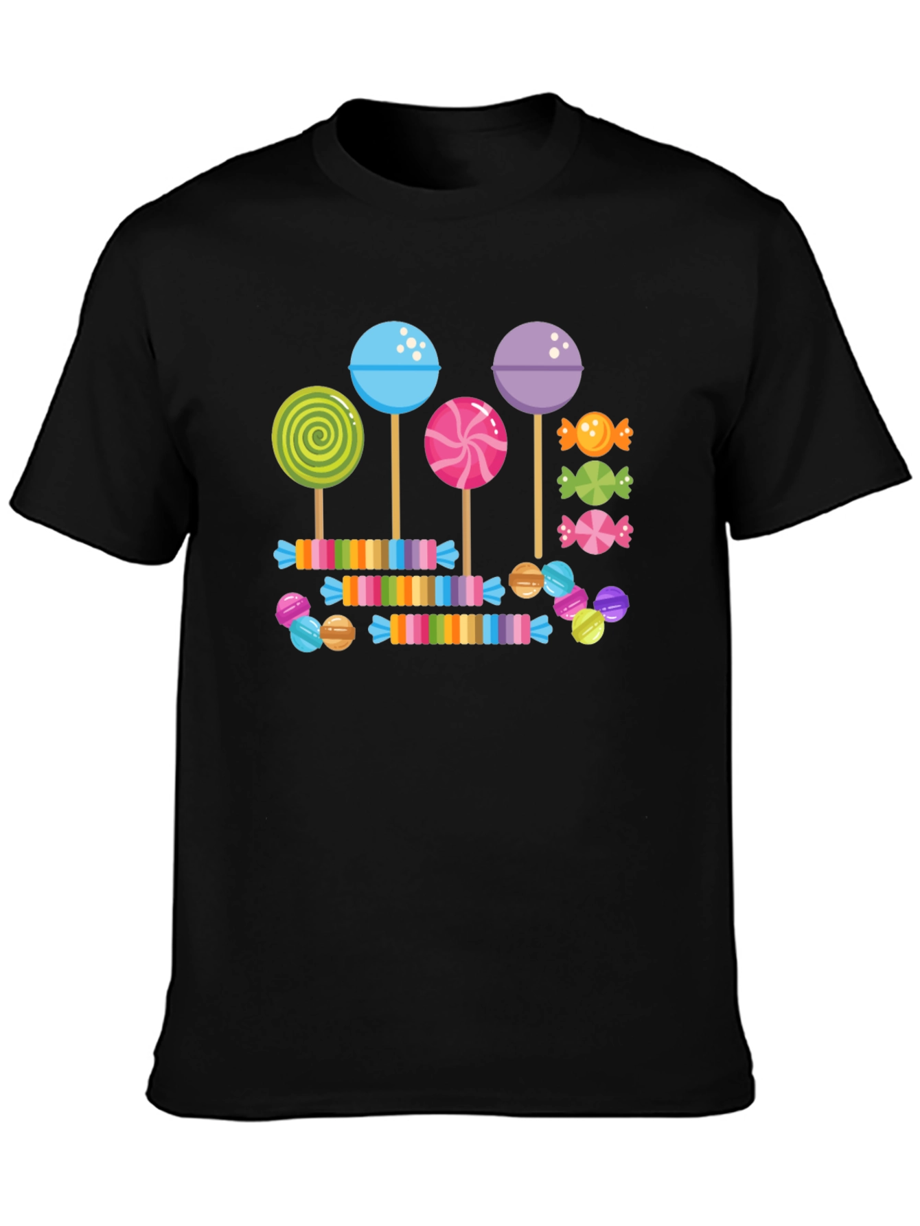 Candy Lollipop T-Shirt: Sweet Treat Design