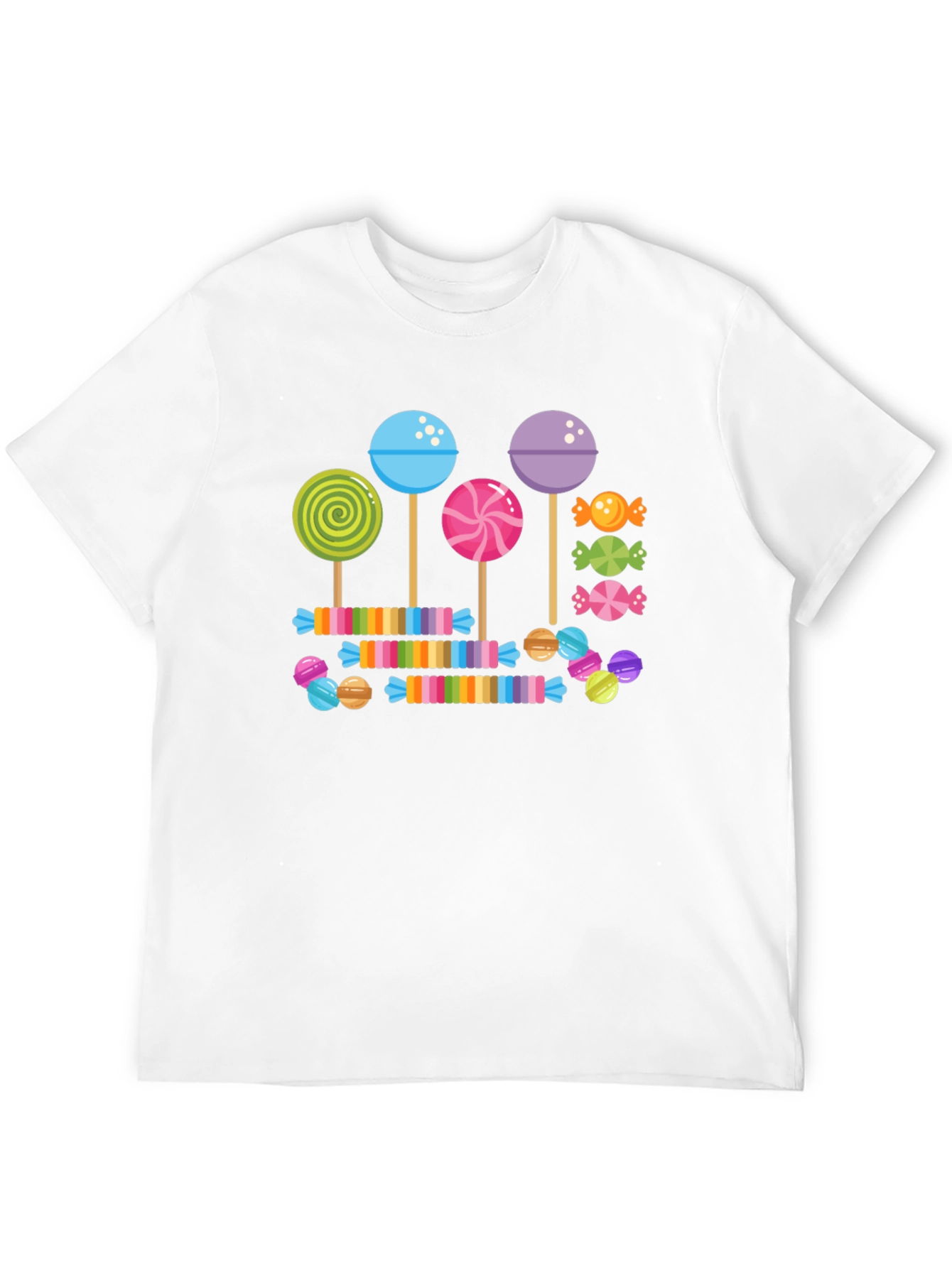 Candy Lollipop T-Shirt: Sweet Treat Design