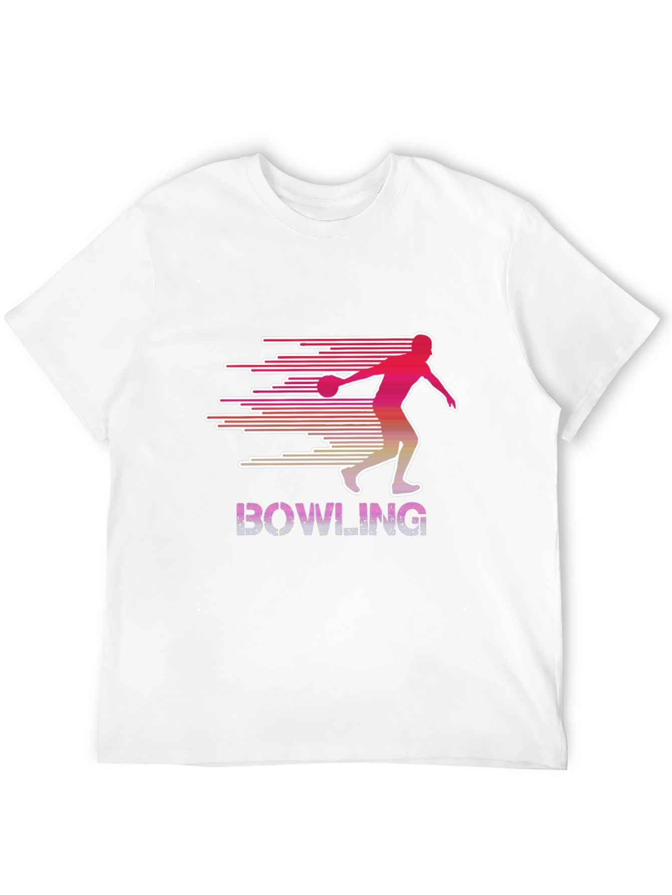 Bowling Strike T-Shirt - Retro Style Bowler Tee