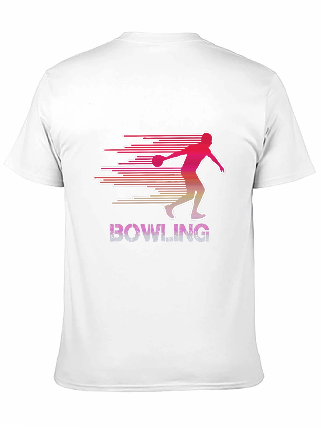 Bowling Strike T-Shirt - Retro Style Bowler Tee