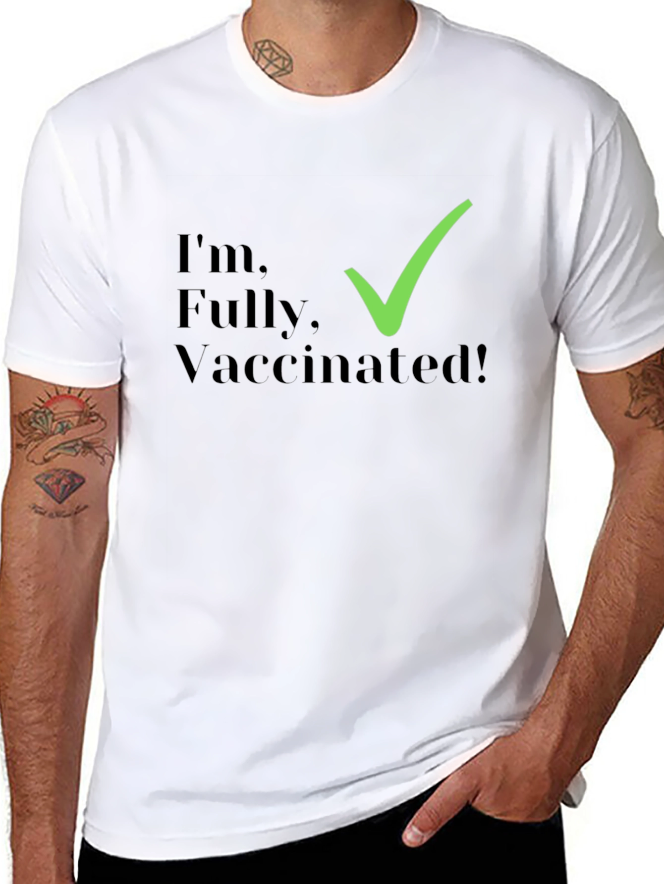Fully Vaccinated T-Shirt - Stylish & Comfortable