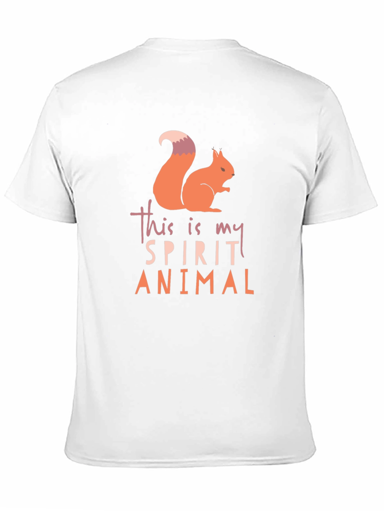 Squirrel Spirit Animal Graphic Tee