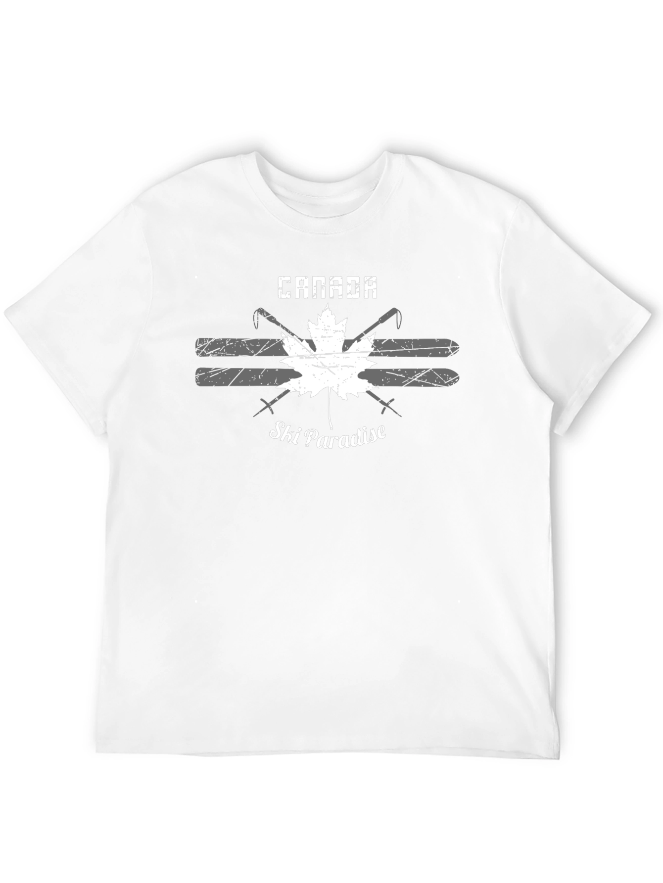 Canada Ski Paradise Graphic T-Shirt